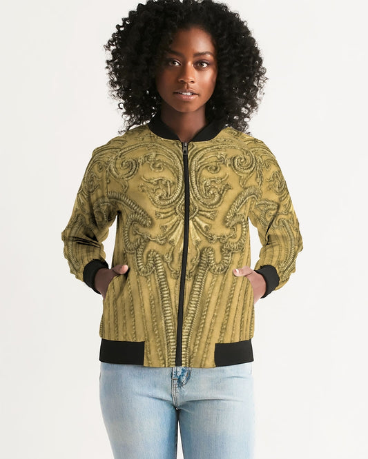 A.U On Bomber Women's All-Over Print Bomber Jacket