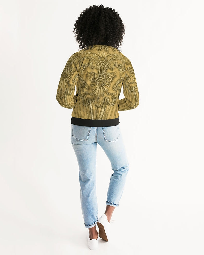 A.U On Bomber Women's All-Over Print Bomber Jacket