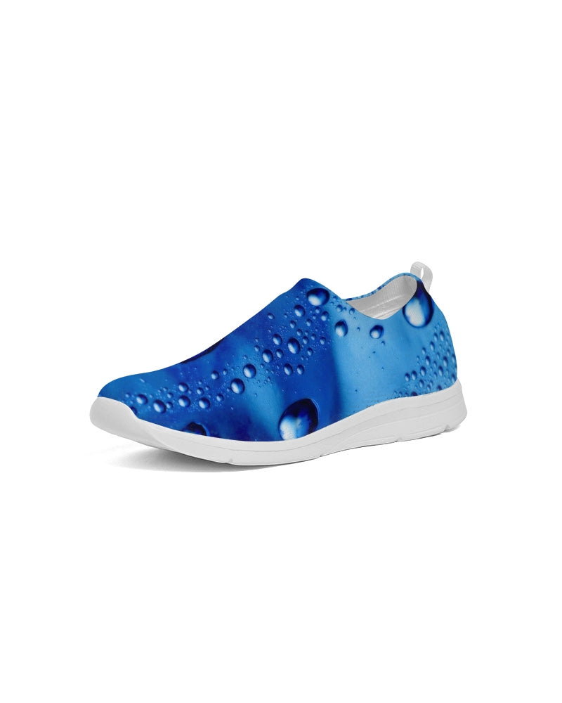 Azul Waterdrops Women's Slip-On Flyknit Shoe