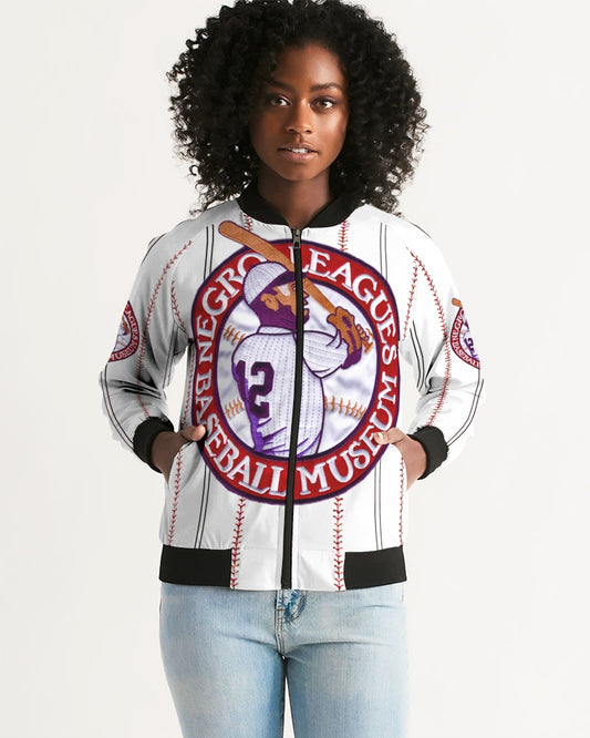 Baseball Stripes Women's Bomber Jacket