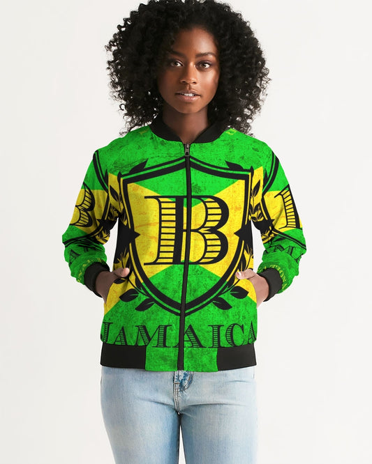 Billionaire Boyscouts Jamaica Women's Bomber Jacket