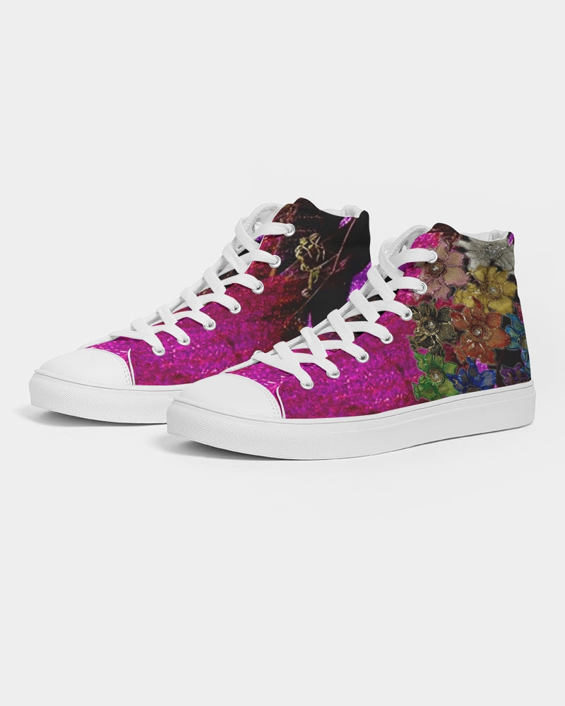 Wisteria Lane Women's Hightop Canvas Shoe