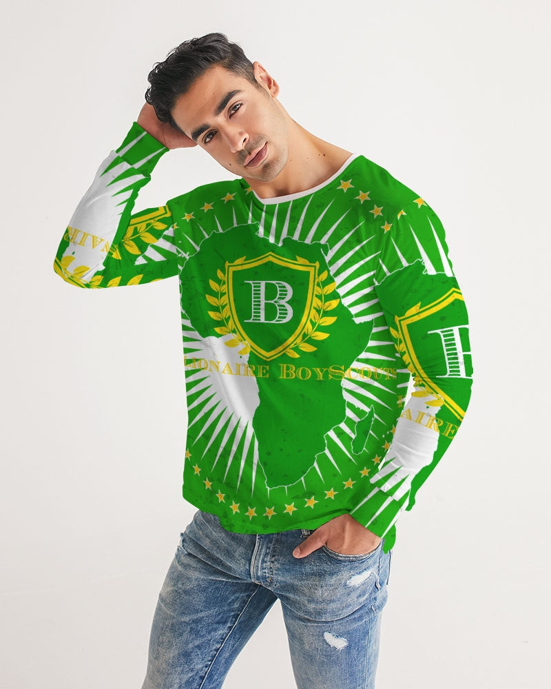 Billionaire Boyscouts Africa Men's Long Sleeve Tee