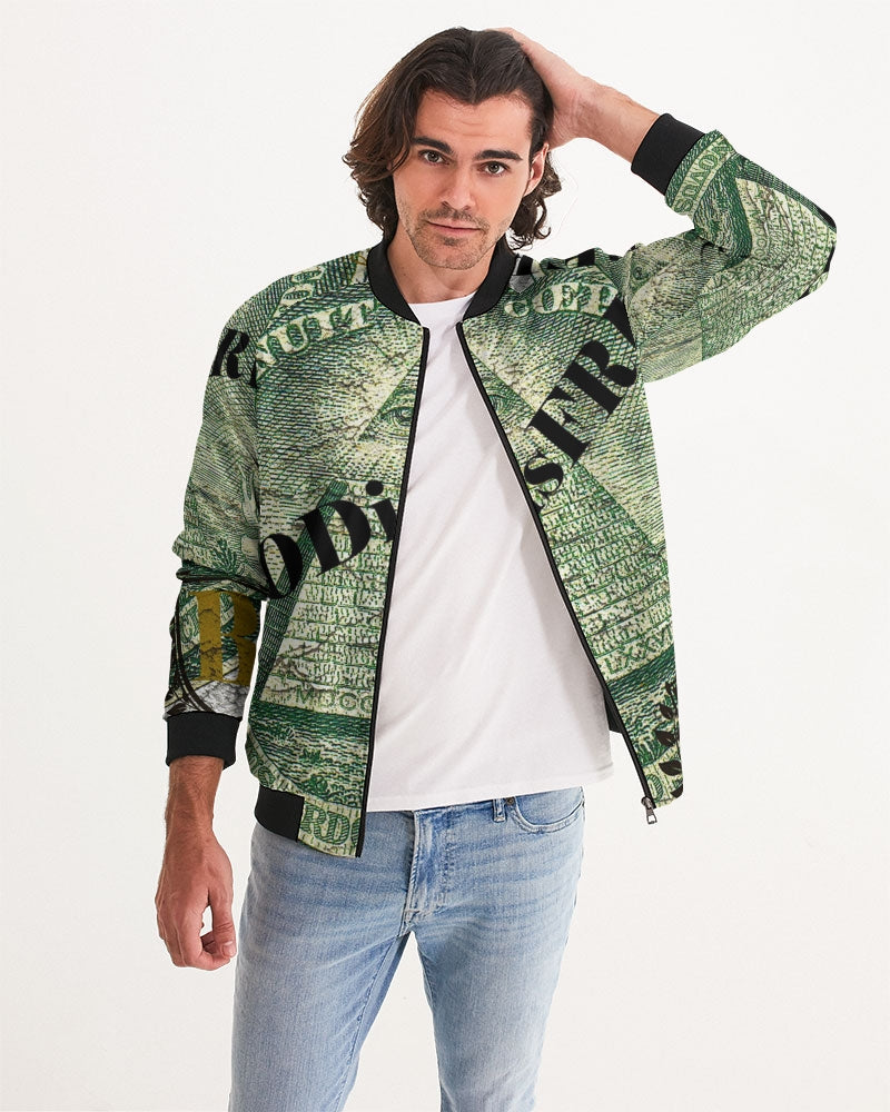 Billionaire Boyscouts God Is Free Men's Bomber Jacket