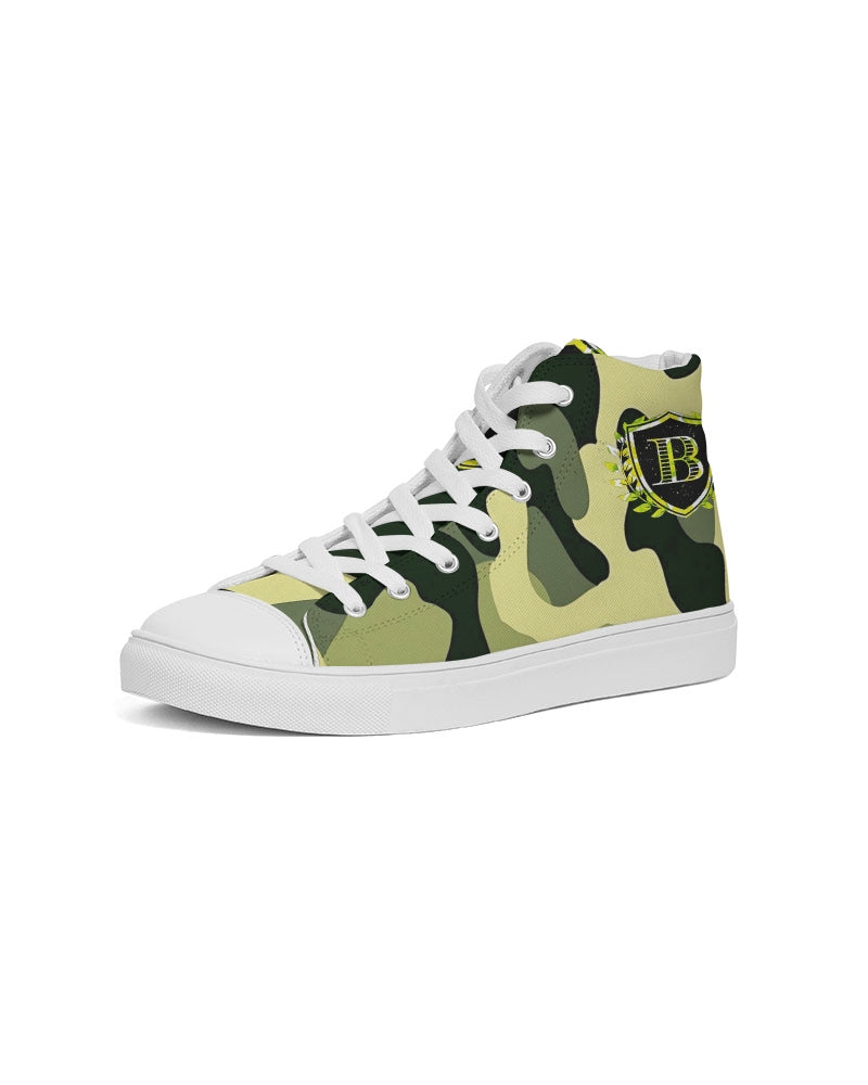 Urban Camoflauge Men's Hightop Canvas Shoe