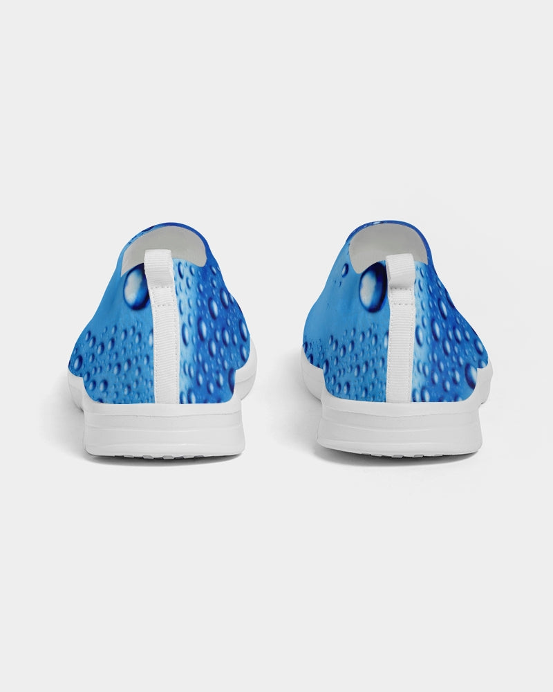 Azul Waterdrops Women's Slip-On Flyknit Shoe