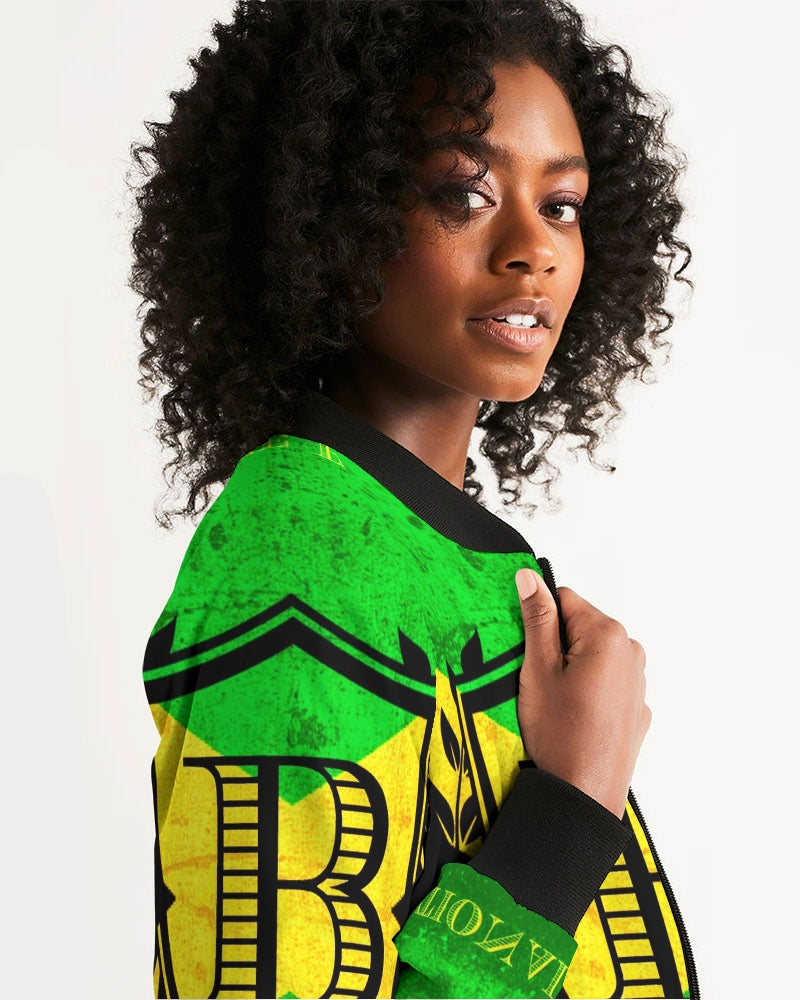 Billionaire Boyscouts Jamaica Women's Bomber Jacket