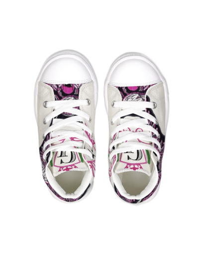 Fight For The Cure Kids Hightop Canvas Shoe