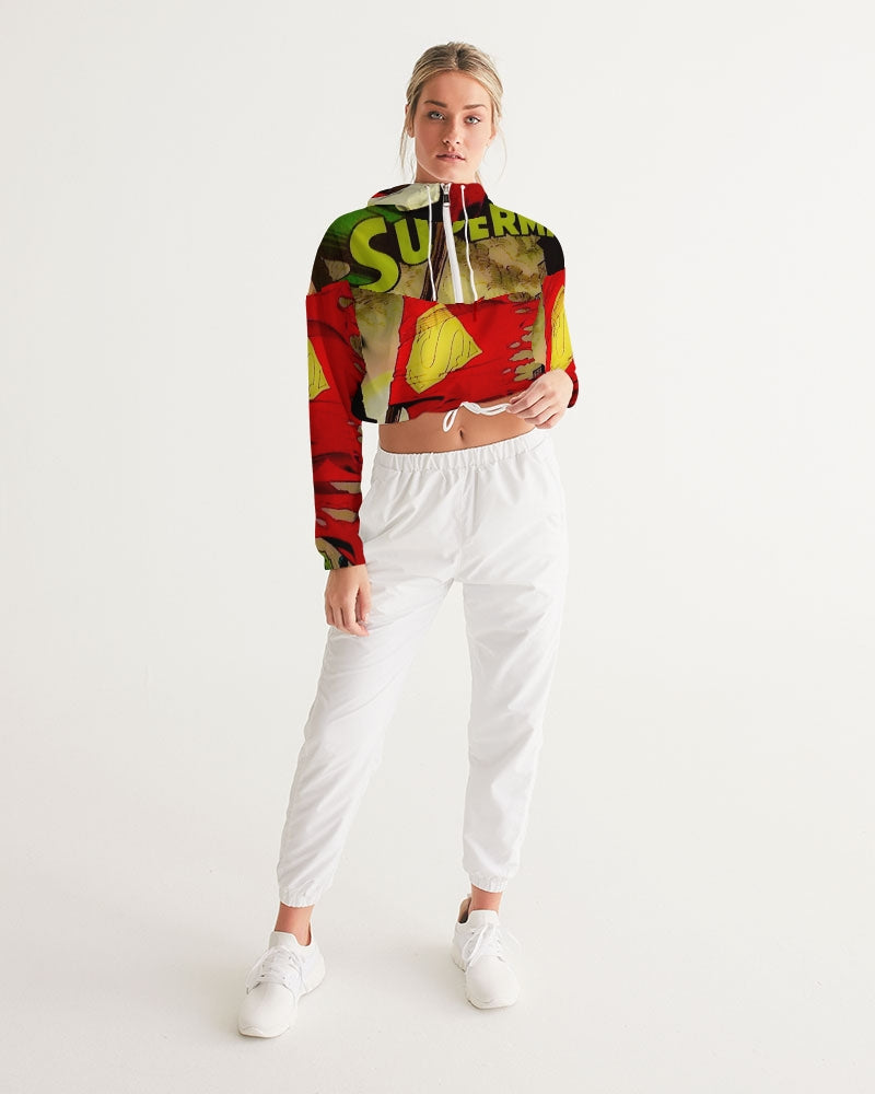 Collectors Edition Women's Cropped Windbreaker