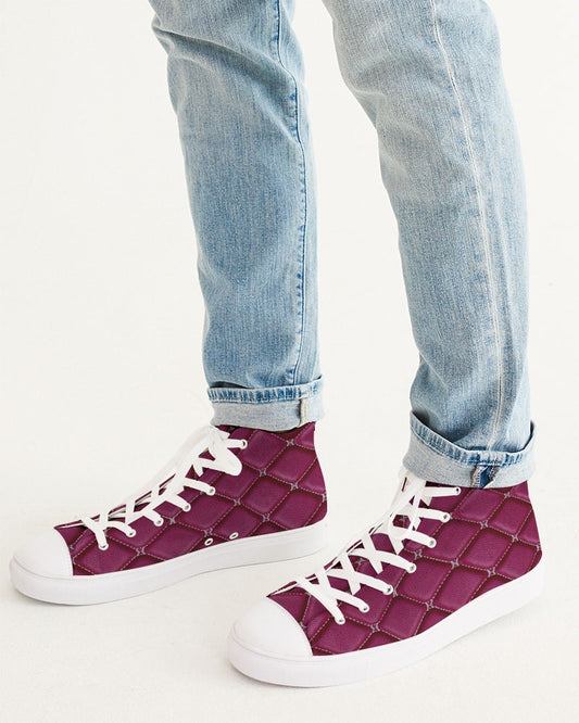 Plush Men's Hightop Canvas Shoe