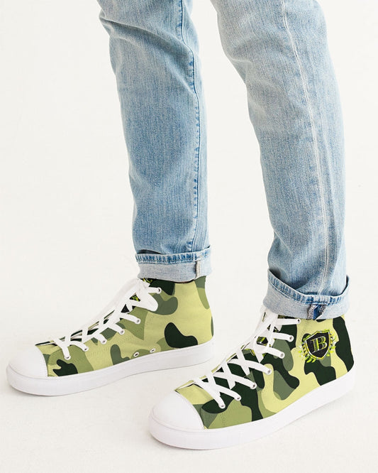 Urban Camoflauge Men's Hightop Canvas Shoe