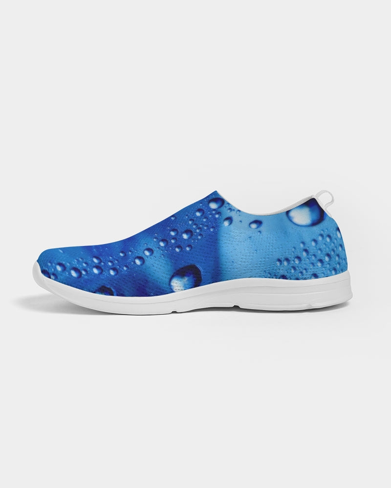 Azul Waterdrops Women's Slip-On Flyknit Shoe