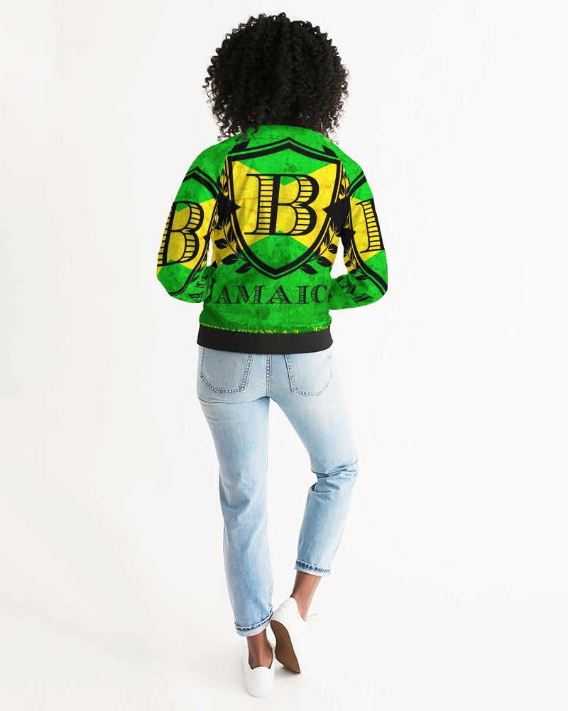 Billionaire Boyscouts Jamaica Women's Bomber Jacket