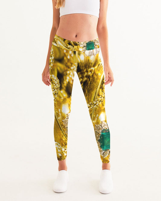 Billionaire Boyscouts Gold Drapery Women's Yoga Pants