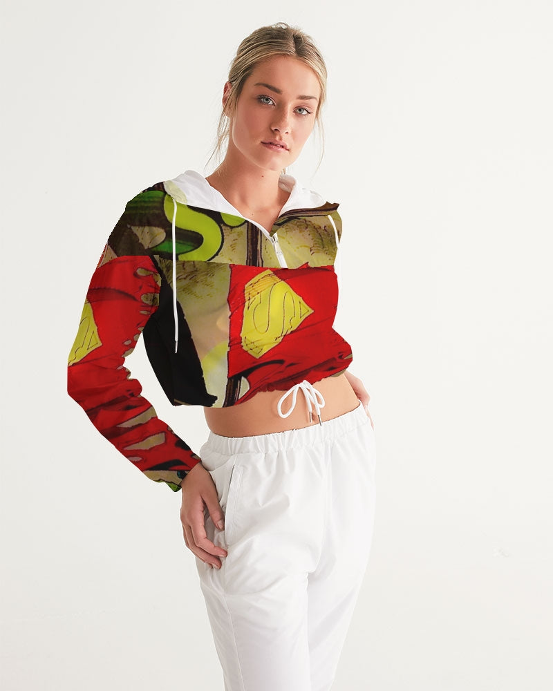 Collectors Edition Women's Cropped Windbreaker